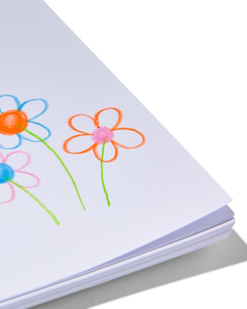 carnet de croquis avec spirale A4 120g