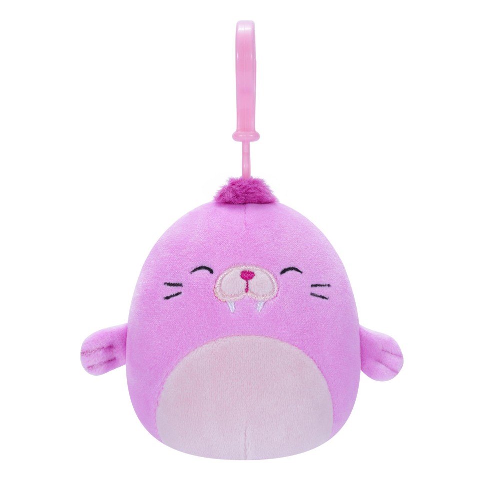 Squishmallows - 9 cm P17 Clip On - Valrossen Pepper