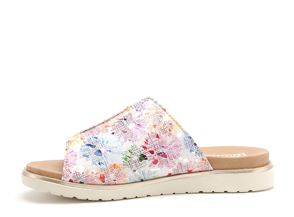 Rieker mules et sabots plats femme v5054 multicolore