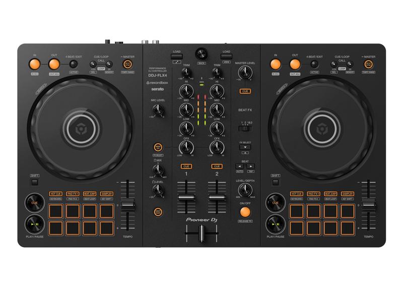 Pioneer DJ-Controller DDJ-FLX4 2-Kanal-DJ-Controller für verschiedene DJ-Apps