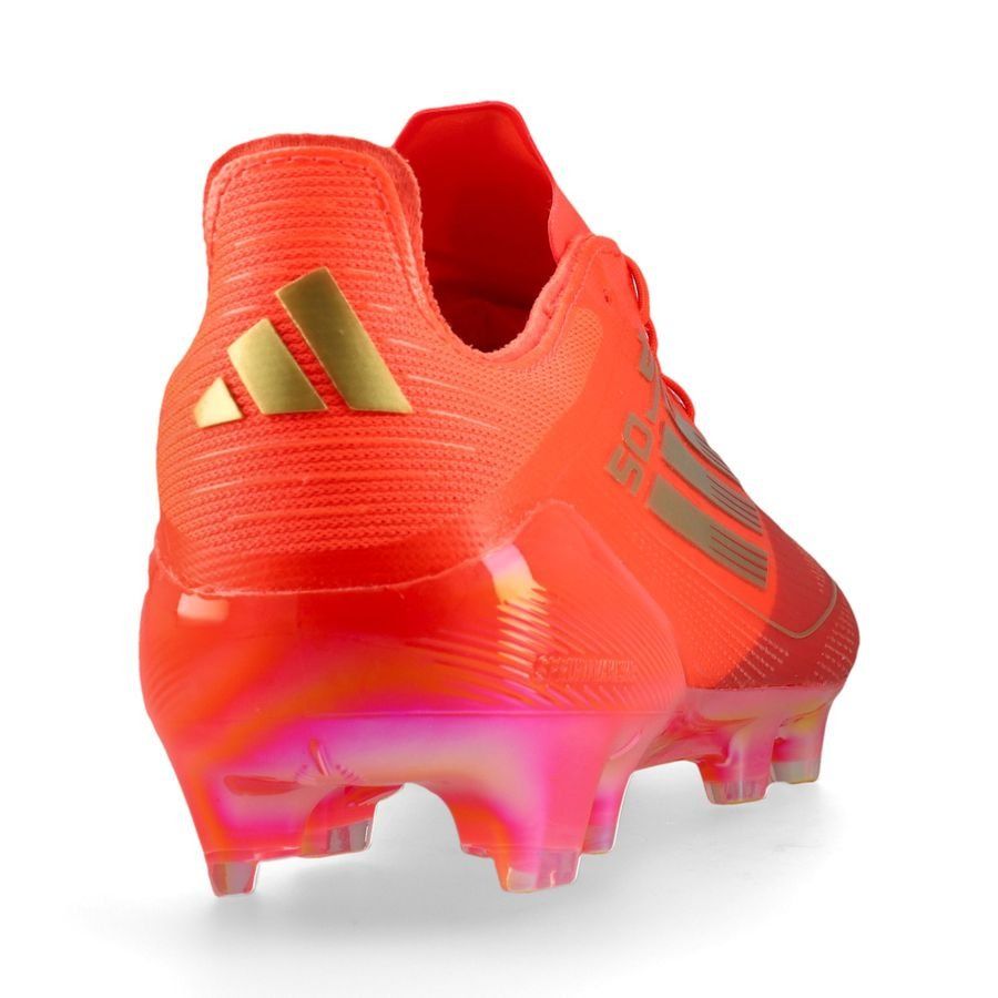 adidas F50 Elite FG Two Horizons - Rouge/Doré/Rouge ÉDITION LIMITÉE