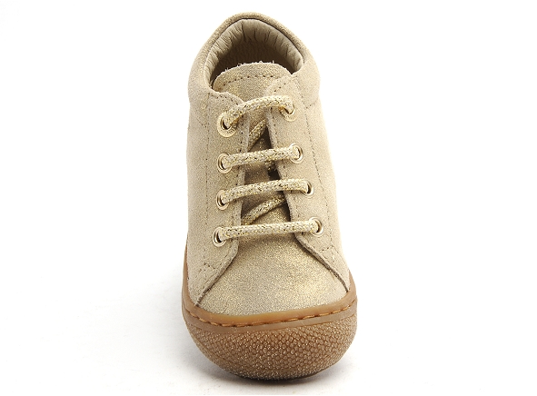 Naturino boots bottine bebe cocoon suede glitter or
