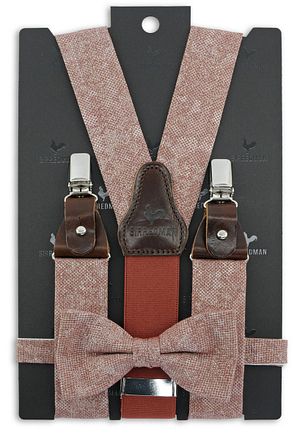 Sir Redman Bretels Combi Pack Sposo Stiloso Burgundy SR20221 kopen