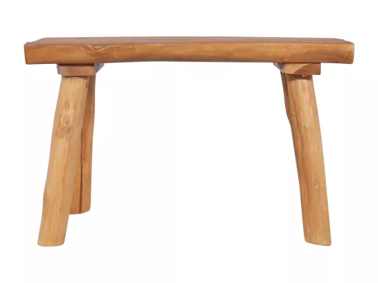 Banc de jardin 80 cm Bois de teck massif