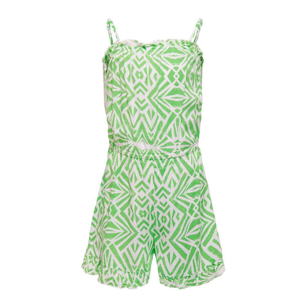Kids ONLY Combishort Vert/Blanc Fille Kids ONLY Kognova