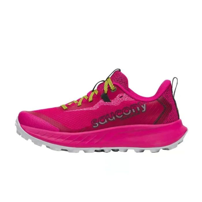 Saucony Dame Trailsko Peregrine 15 Rød