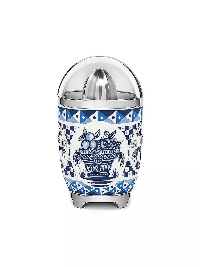 SMEG Zitruspresse 700Watt Dolce & Gabbana CJF01DGBEU Blu Mediterraeo blau