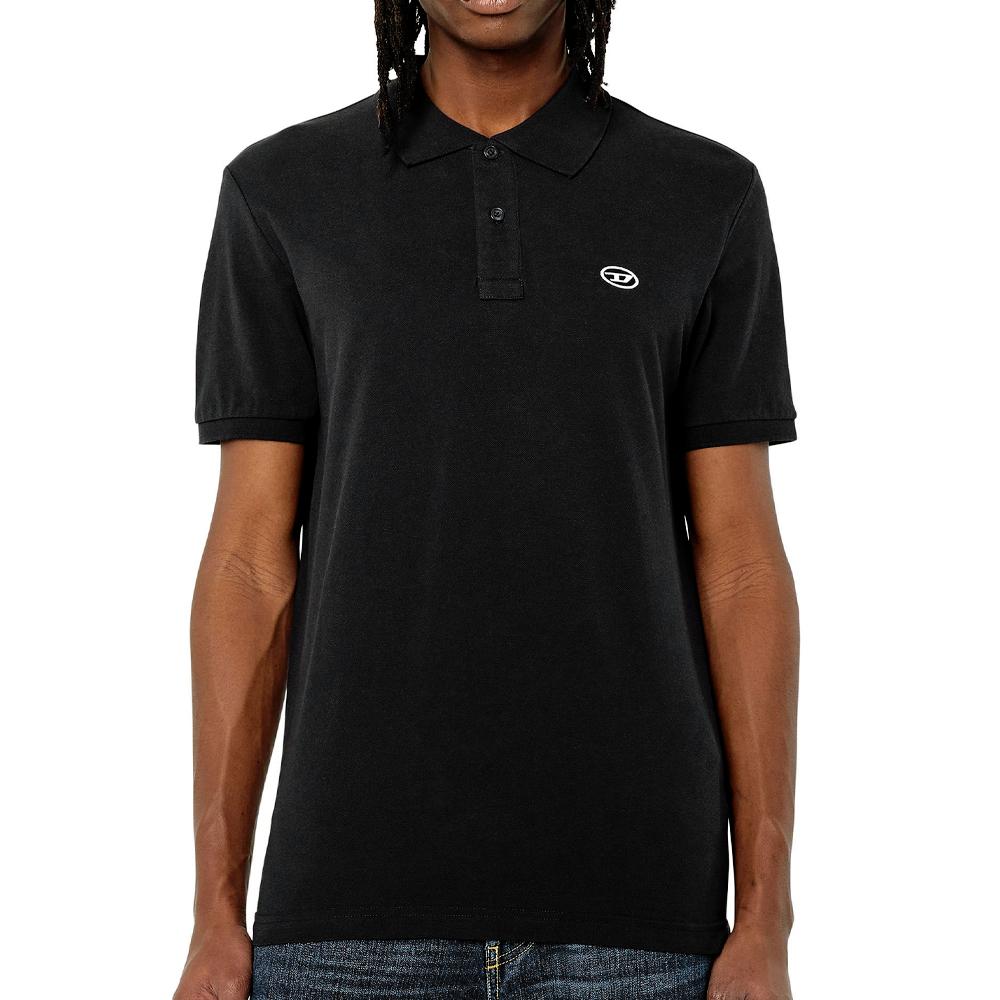 Diesel Polo Noir Homme Diesel Doval