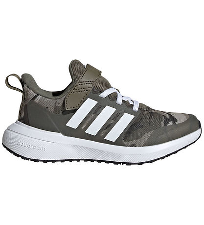 adidas Performance Sko - FortaRun 2.0 EL K - Army Grøn/Hvid