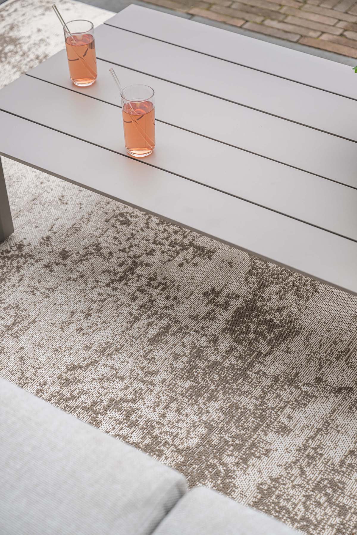 Garden impressions levanto loungetafel - 140x68cm - taupe