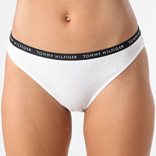 Lot De 3 Culottes Femme 2828 Blanc Noir Gris Chiné