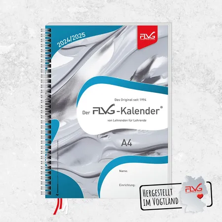 FLVG Lehrerkalender in A4, 2024/2025