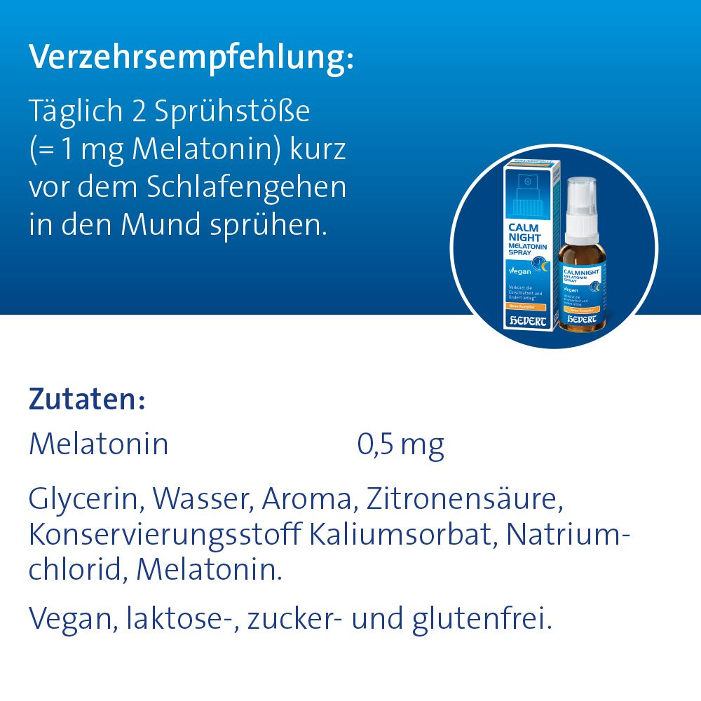 CALMNIGHT Melatonin Spray