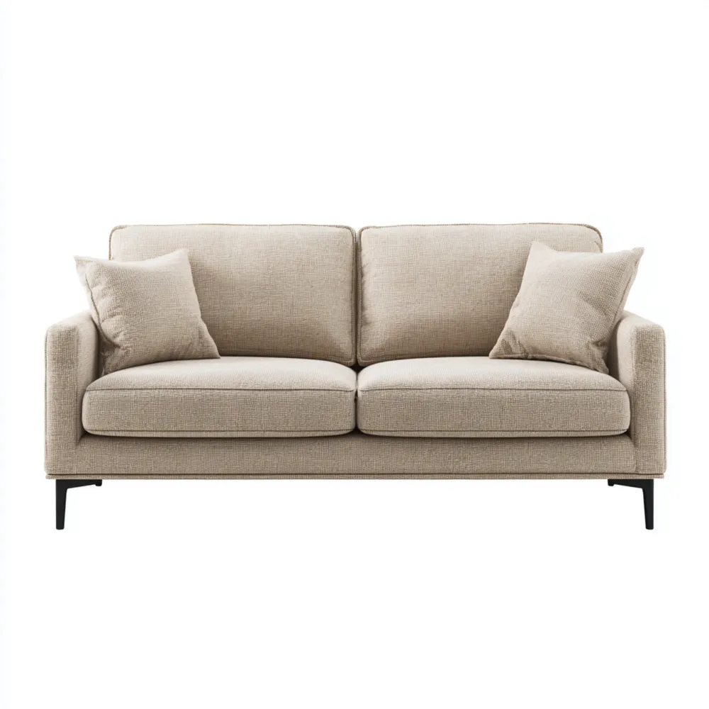 2-Sitzer-Sofa Stoff 150x85x90 cm – Beige – Modernes Design