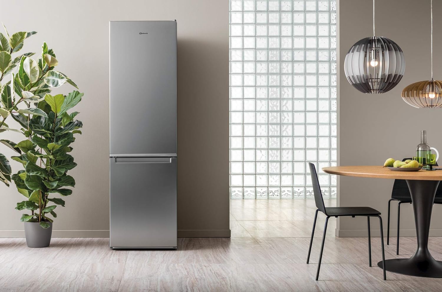 Bauknecht KGN 1892 IO 2 NoFrost Kühl-,Gefrierkombination,189 cm Höhe, 320 Liter Gesamtnutzinhalt, NoFrost, MultiCoolFlow-System, Superkühlfunktion