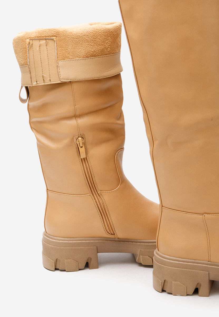 Bottes femme chameau Oserra
