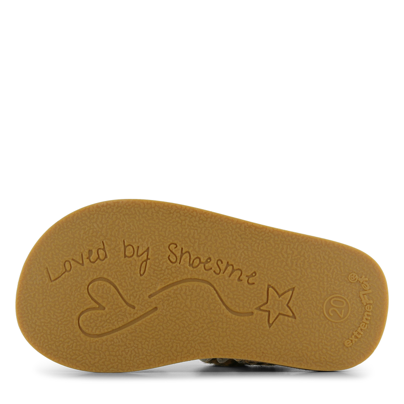 Shoesme panterprint sandaal Microfiber leer, Ponyhair | Meisjes schoenen