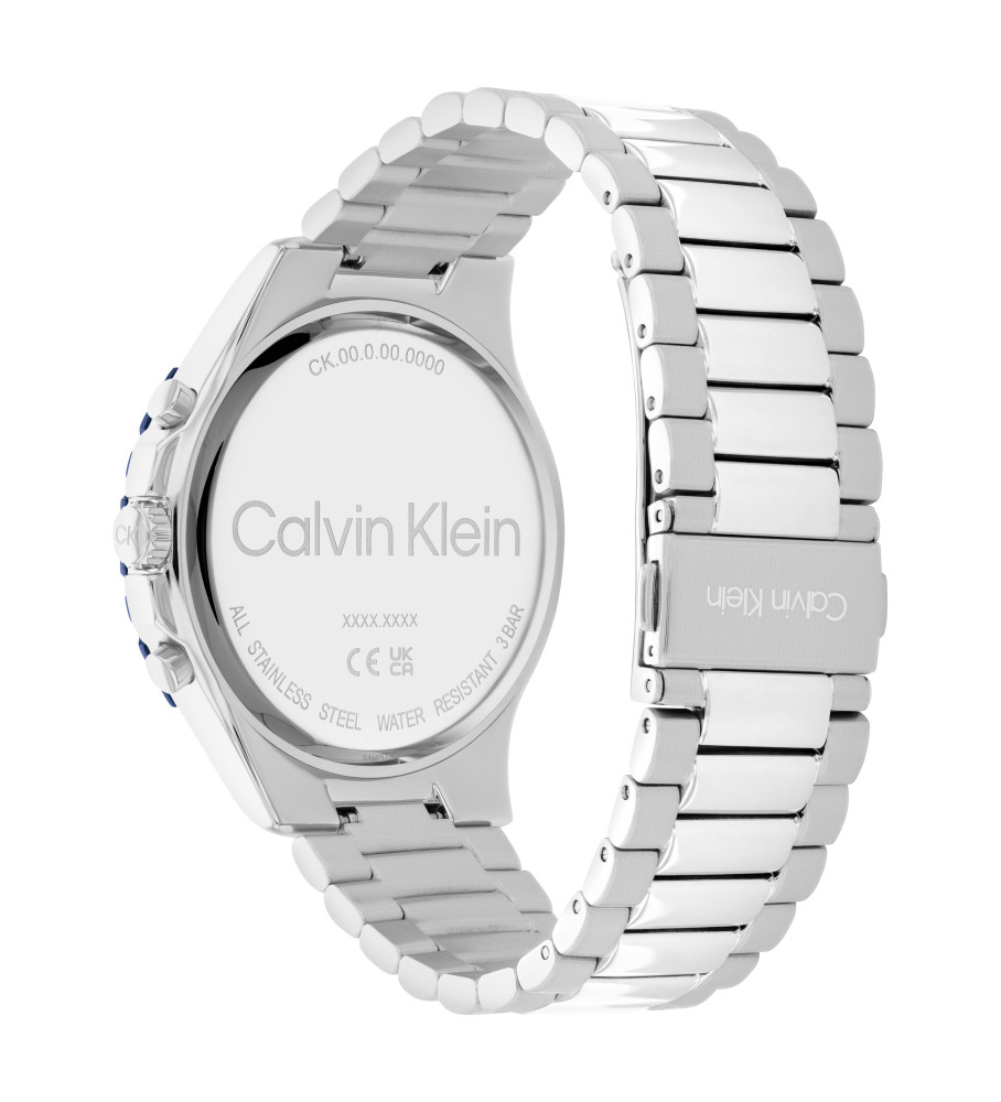 Relógio analógico Calvin Klein Fashion azul marinho