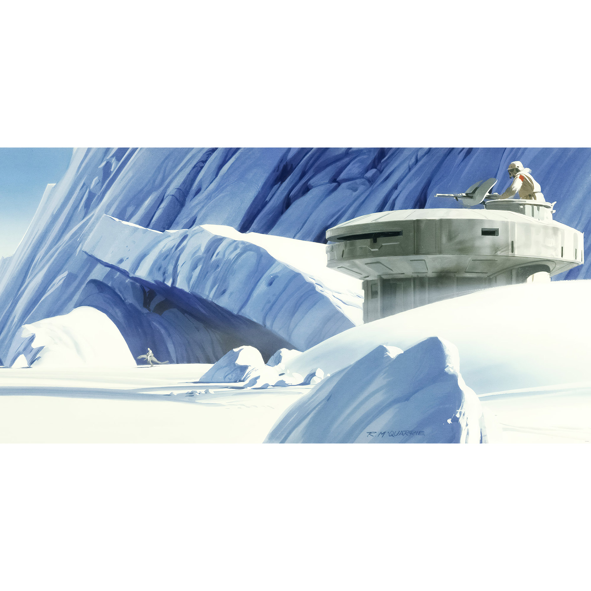 Vlies-Fototapete STAR WARS RMQ HOTH ECHO BASE - 500x250 cm