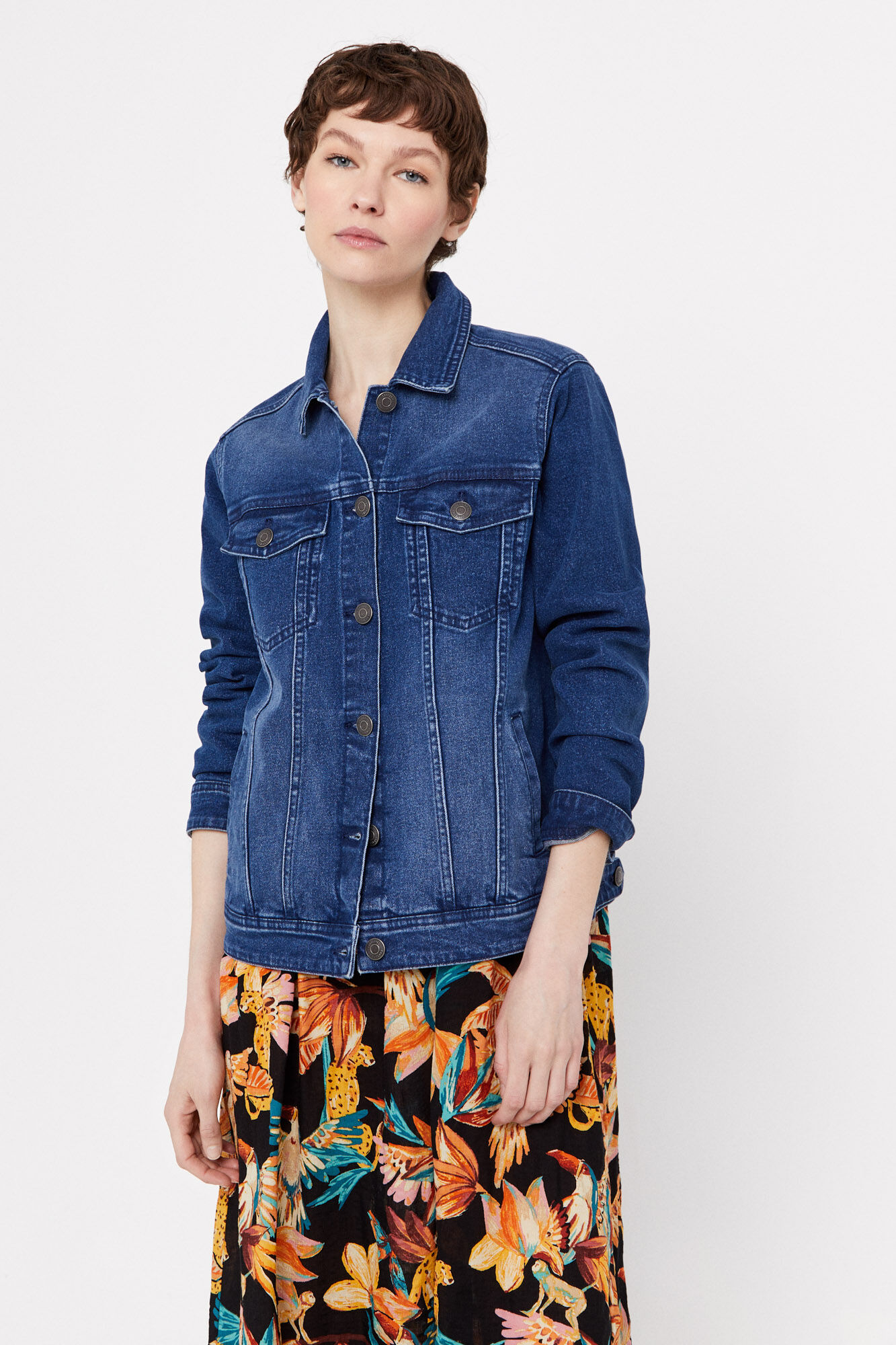 Jaqueta jeans - Azul