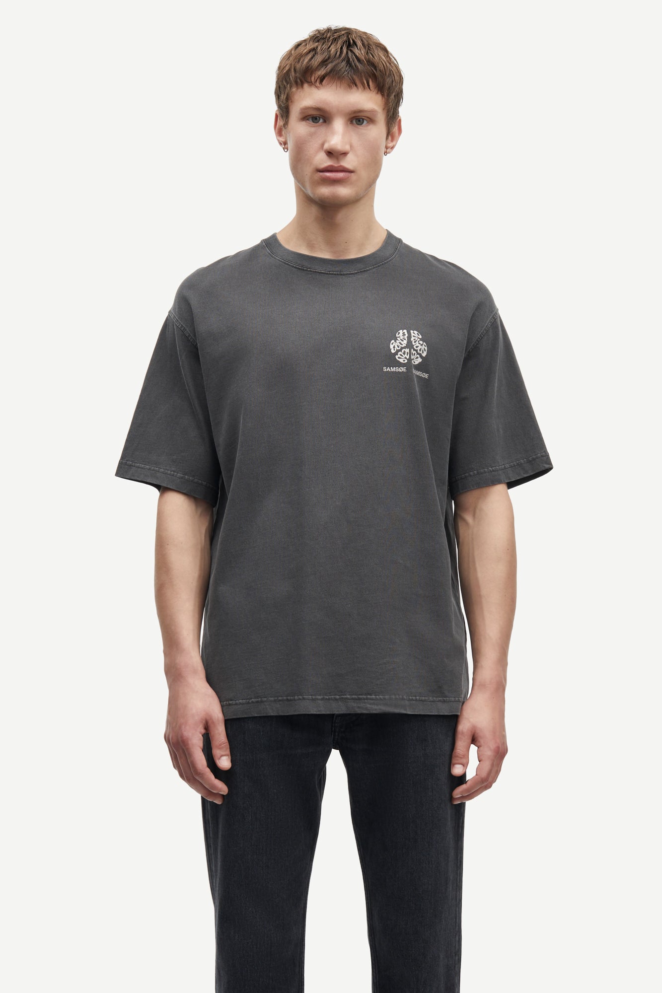 Samsøe Samsøe  Sajournal t-shirt - Black Peace