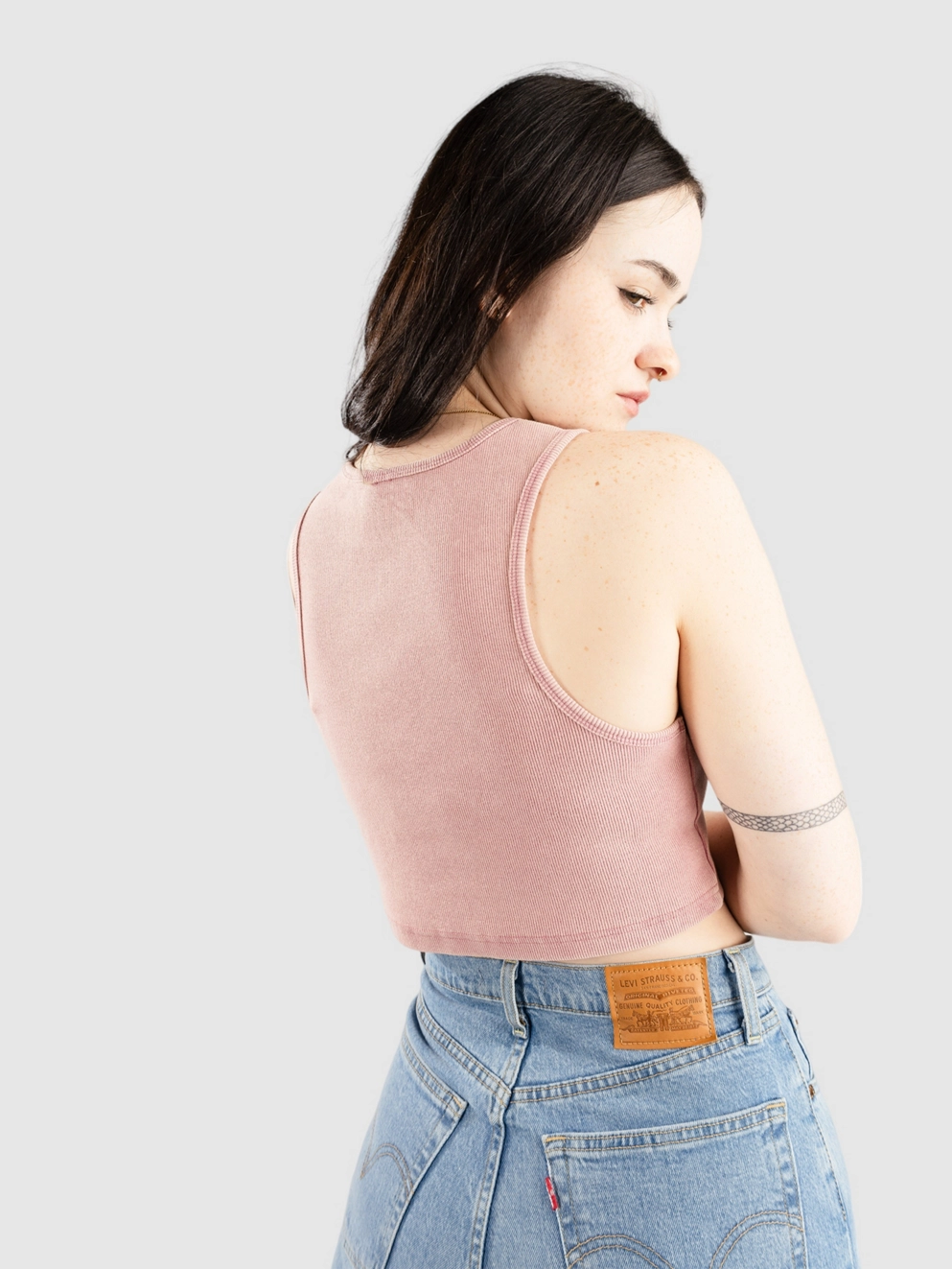Santa Cruz Dream Dot Tank Top dusty rose