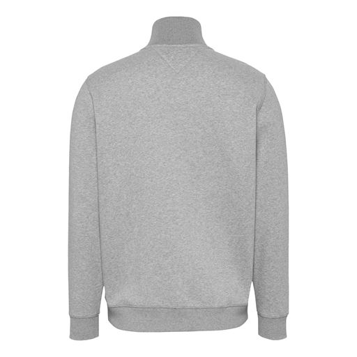 Tommy Jeans Fleece Zip Sweatshirt, Grey Htr, L