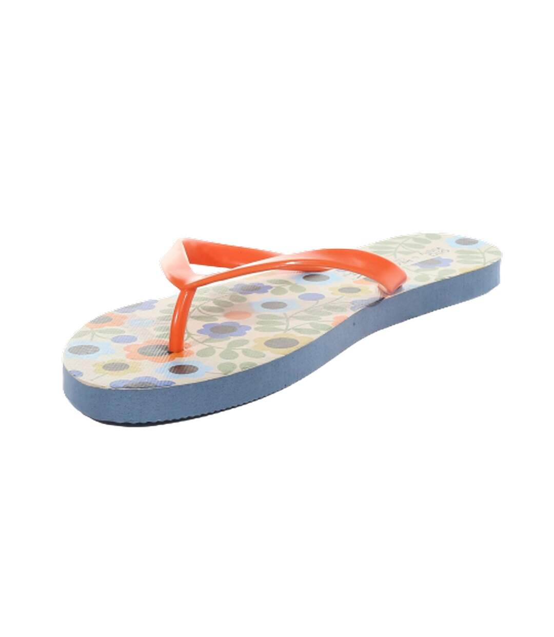 Regatta - Tongs ORLA KIELY - Femme (Bleu / Orange) - UTRG7878
