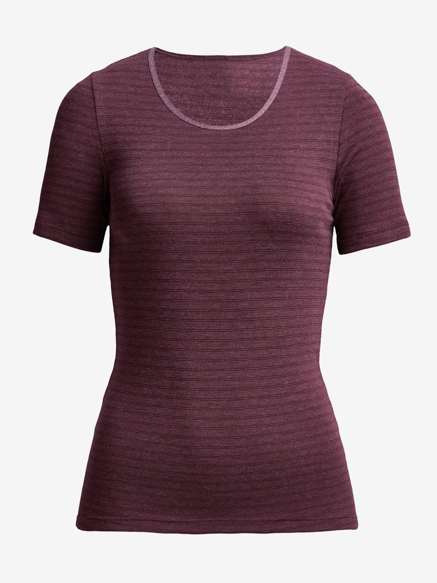T-shirt côtes fines