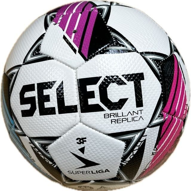 Select Ballon Brillant Replica v24 3F Superliga FC Copenhague - Blanc/Noir/Rose/Bleu