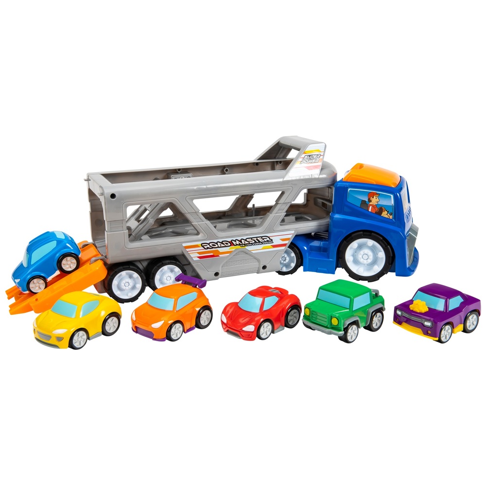 Big Steps Vroom Super Car Transporter