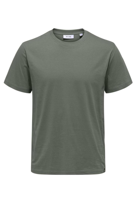 Only & Sons groene heren t-shirt