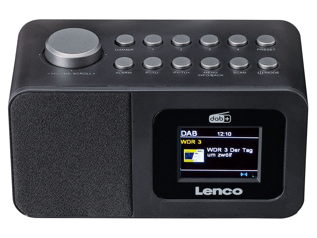Lenco CR-625BK DAB+/FM wekkerradio