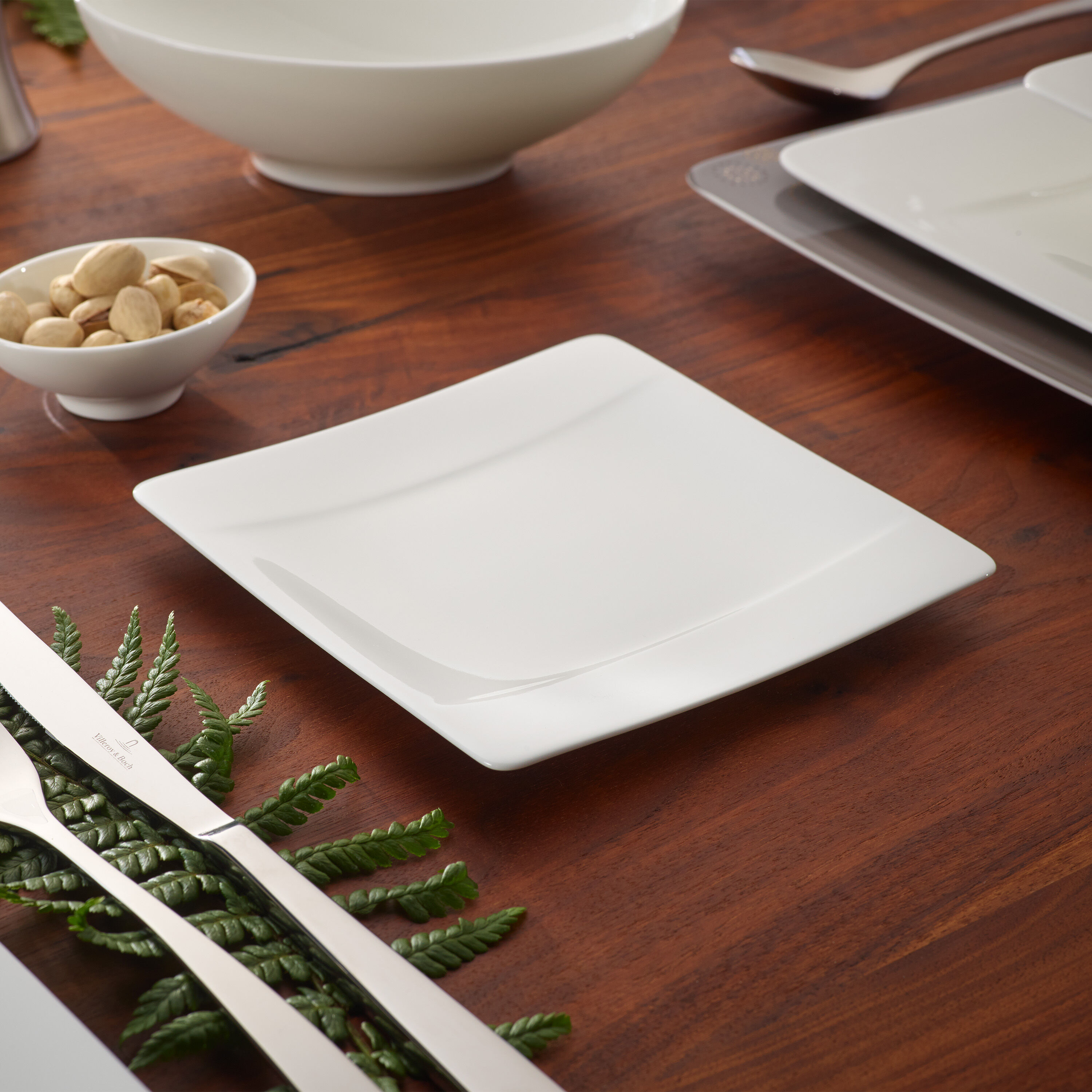 Modern Grace Bread plate White, 6.3'', Premium Bone Porcelain