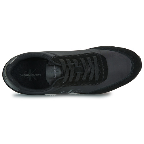Calvin Klein Jeans - RETRO RUNNER LOW LACEUP SU-NY - Noir