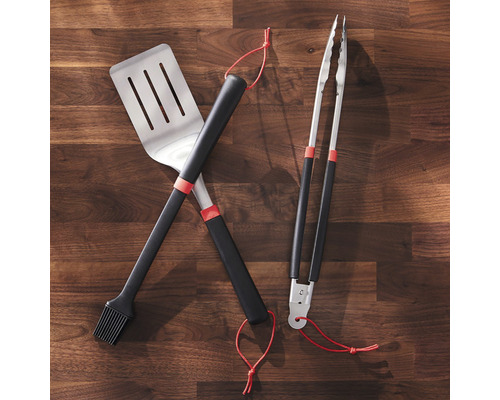 Weber grillborstel met siliconen borstelharen