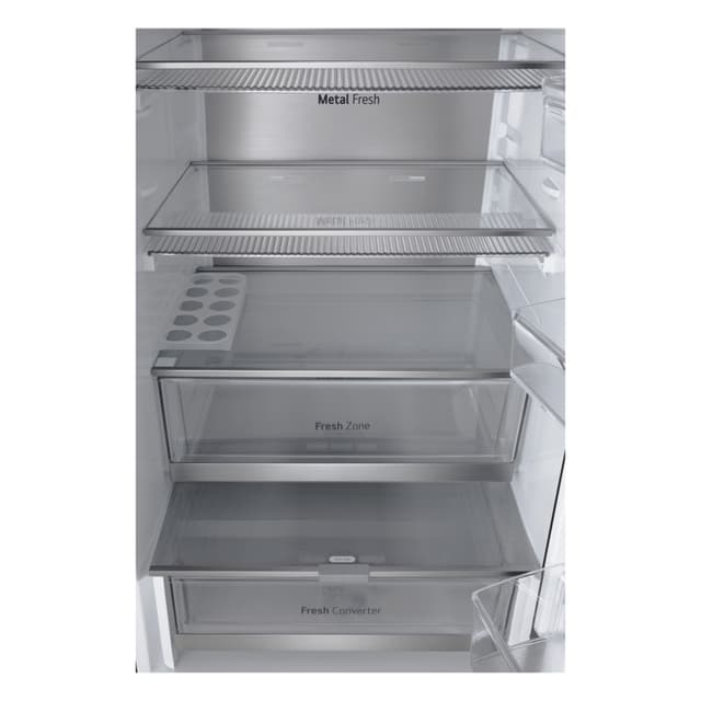 LG InstaView MoodUP Kyl/Frys GBG719MDNN (sort/farveskiftende LED)