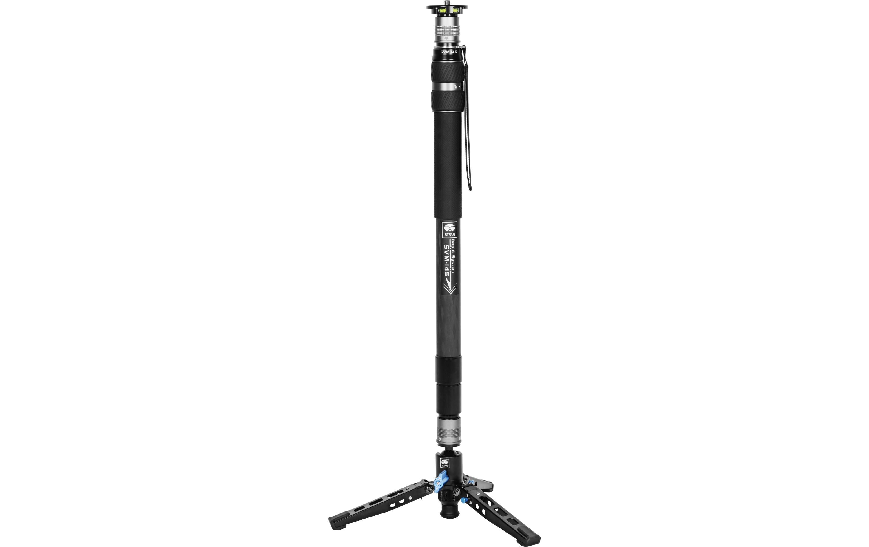 Einbeinstativ SVM-145<br>Einstufiges, höhenverstellbares, modulares Einbeinstativ mit Rapid System