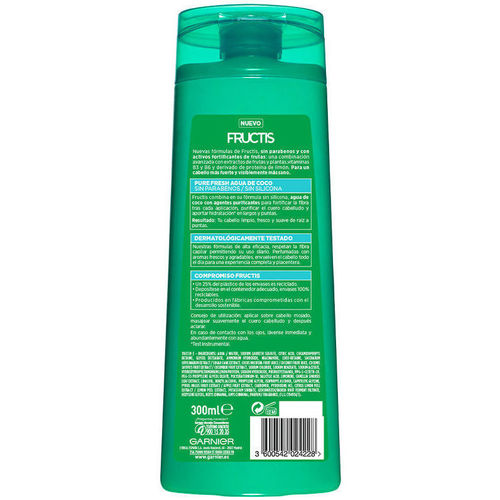 Garnier - Fructis Pure Fresh Agua Coco Fortificante Champú