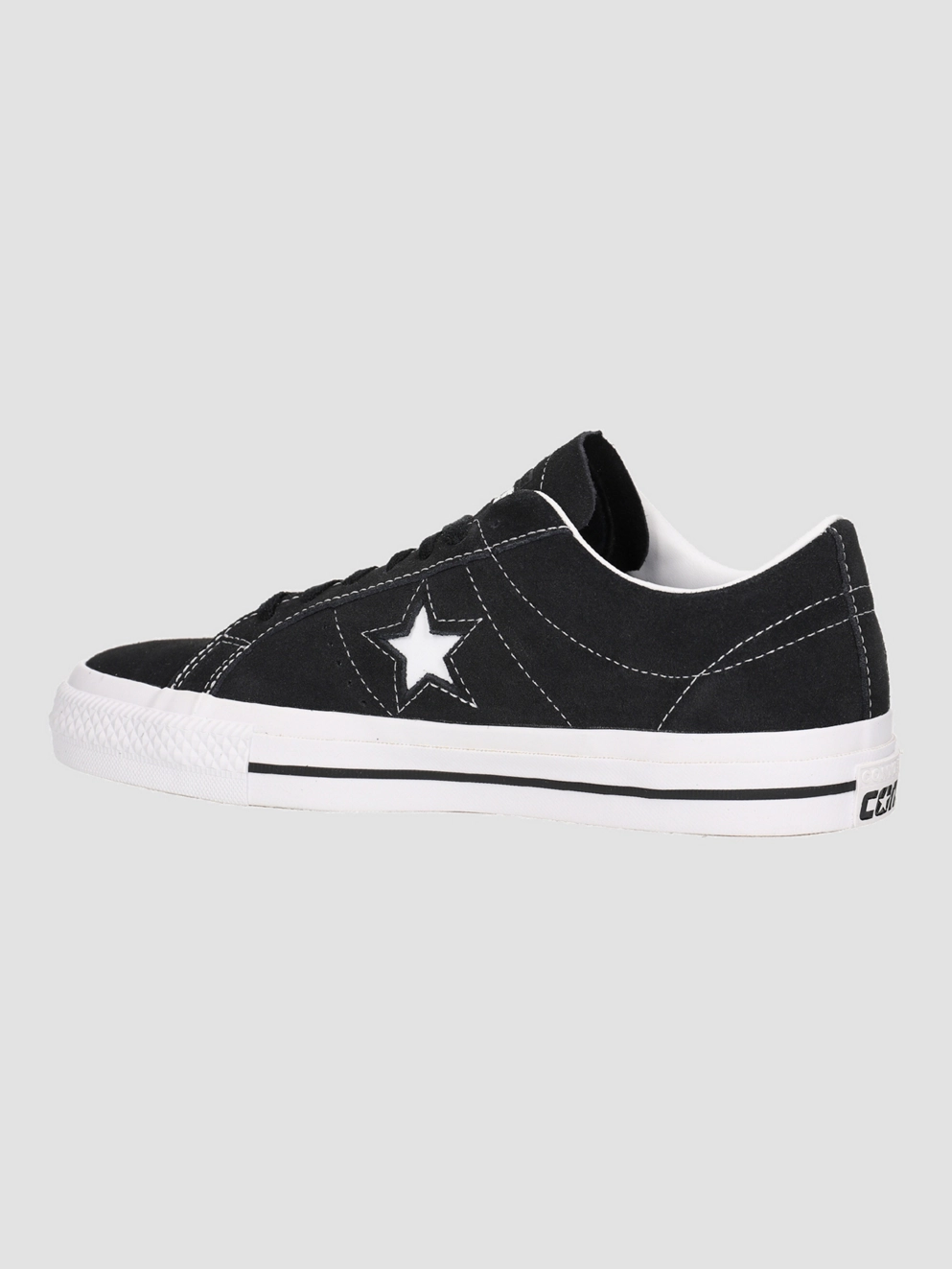 Converse One Star Pro Skate Shoes black/black/white