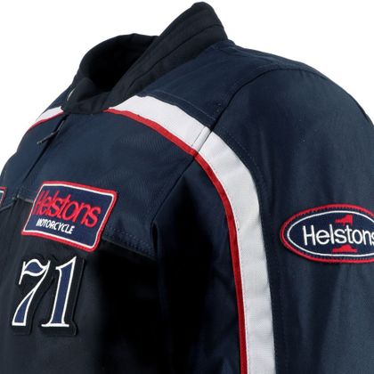 Blouson Helstons FORMULA SPORT - Bleu / Noir