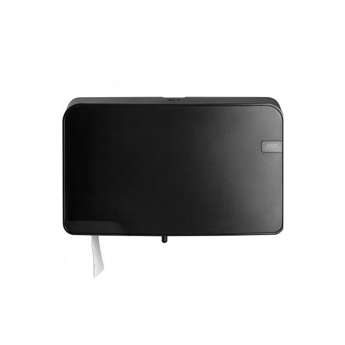 Quartz 441057 Black Mini Jumbo Duo Toiletrolhouder (441057)