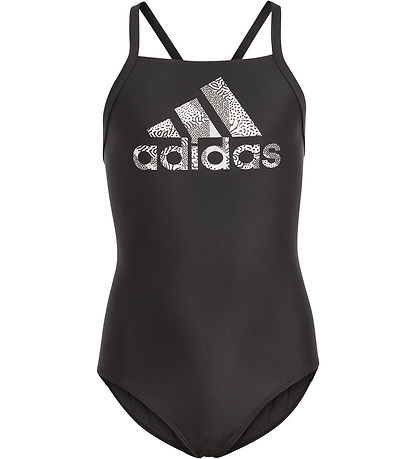adidas Performance Badeanzug - Big Logo Anzug - Schwarz/Weiß