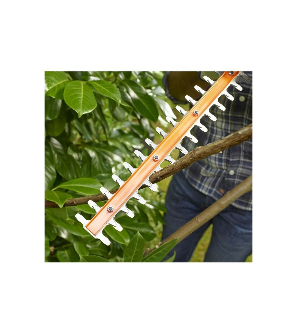 Taille-haie 420w lame 45 cm black + decker beht 201 lame double coupe double interrupteur