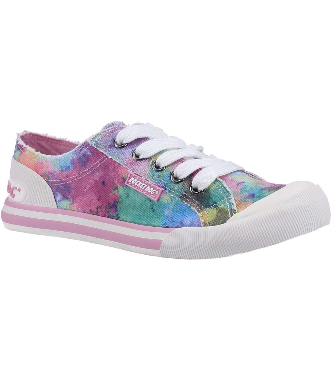 Rocket Dog - Chaussures décontractées JAZZIN - Femme (Rose / Multicolore) - UTFS8958