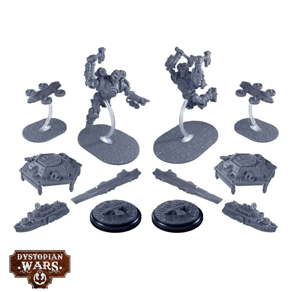 Dystopian Wars - Union Vanguard Squadrons