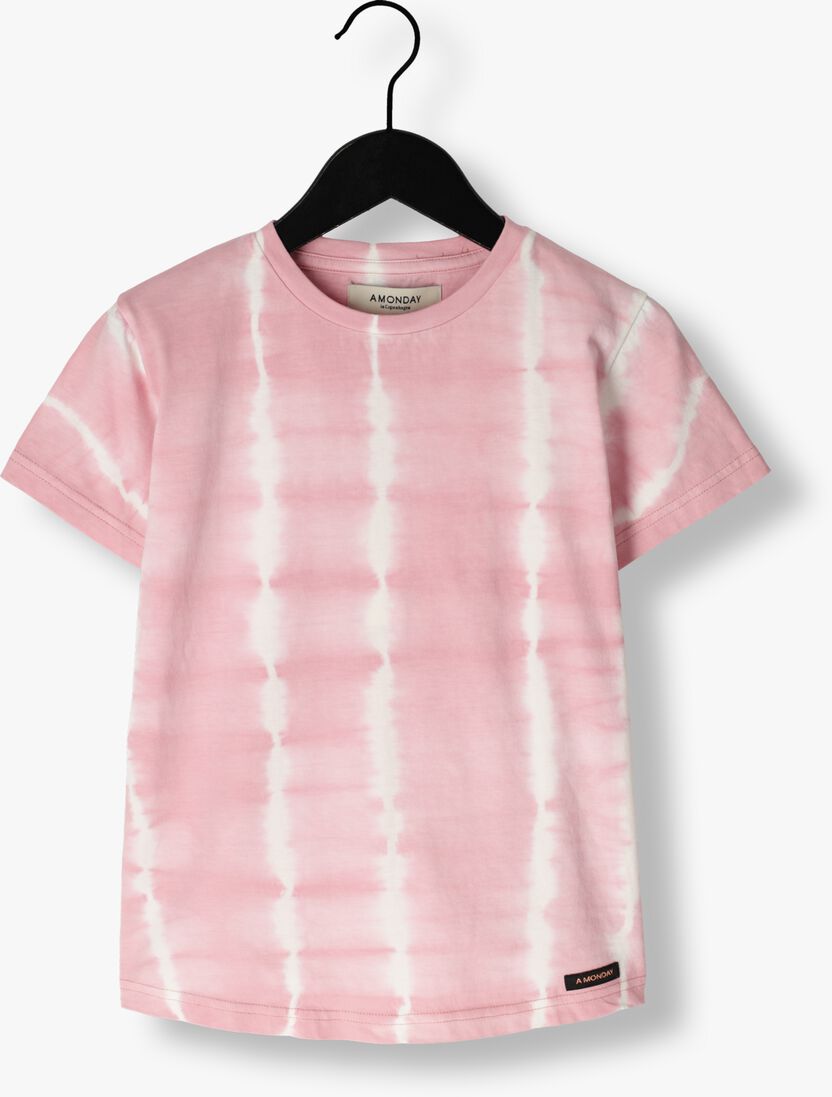 A MONDAY IN COPENHAGEN lichtroze a monday in copenhagen t-shirt batik t-shirt