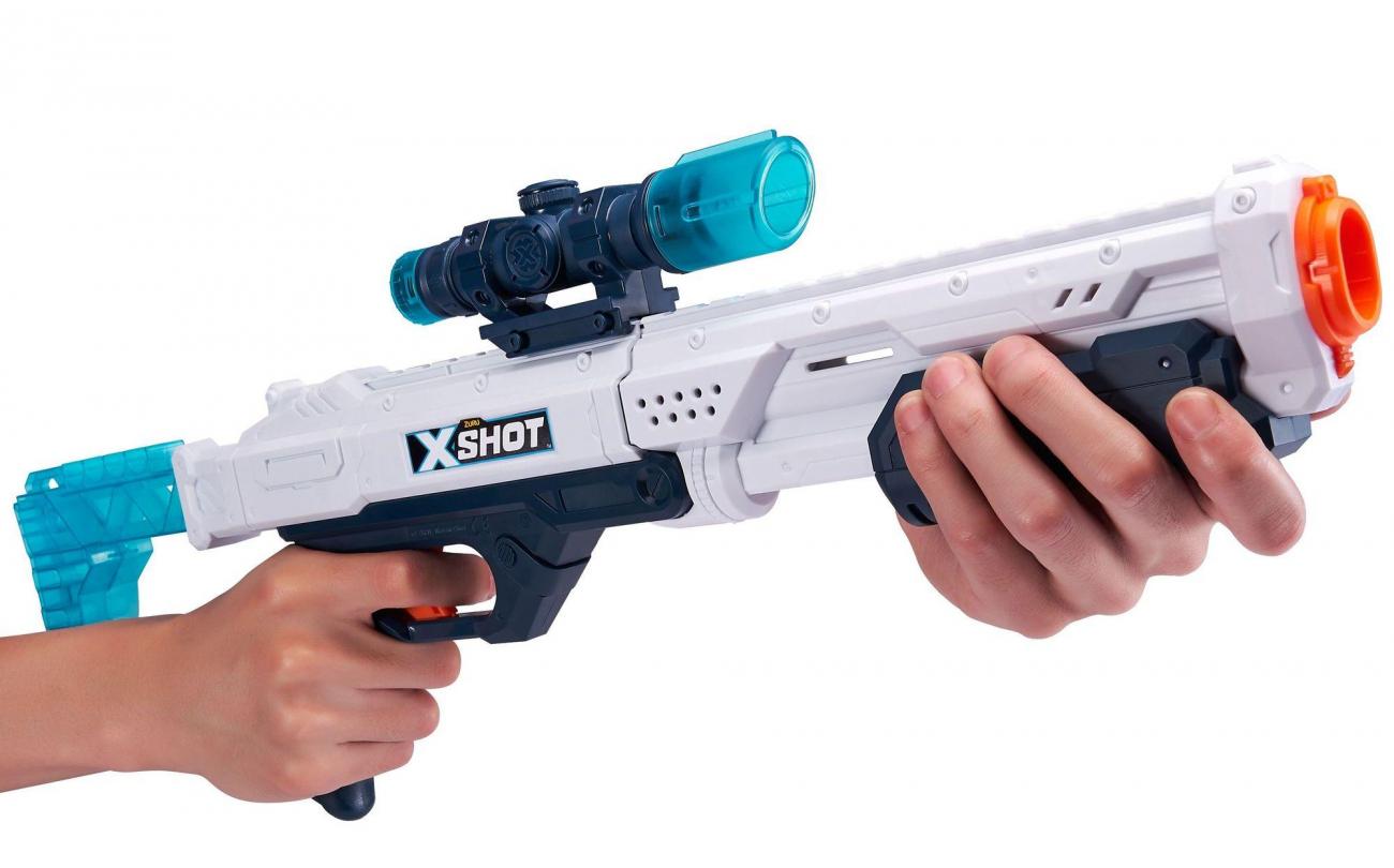 X-shot Hawk Eye met 16 darts