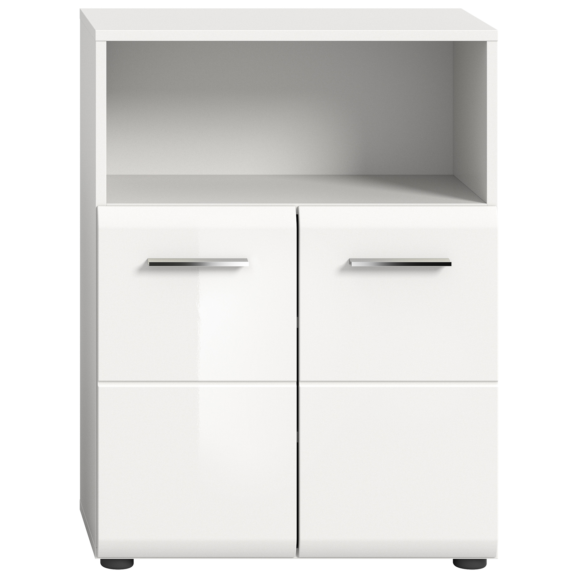 Standschrank ICE - weiß Hochglanz - 60 cm breit