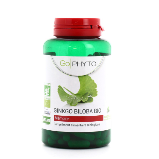 Ginkgo Biloba Bio Go Phyto - Mémoire et concentration